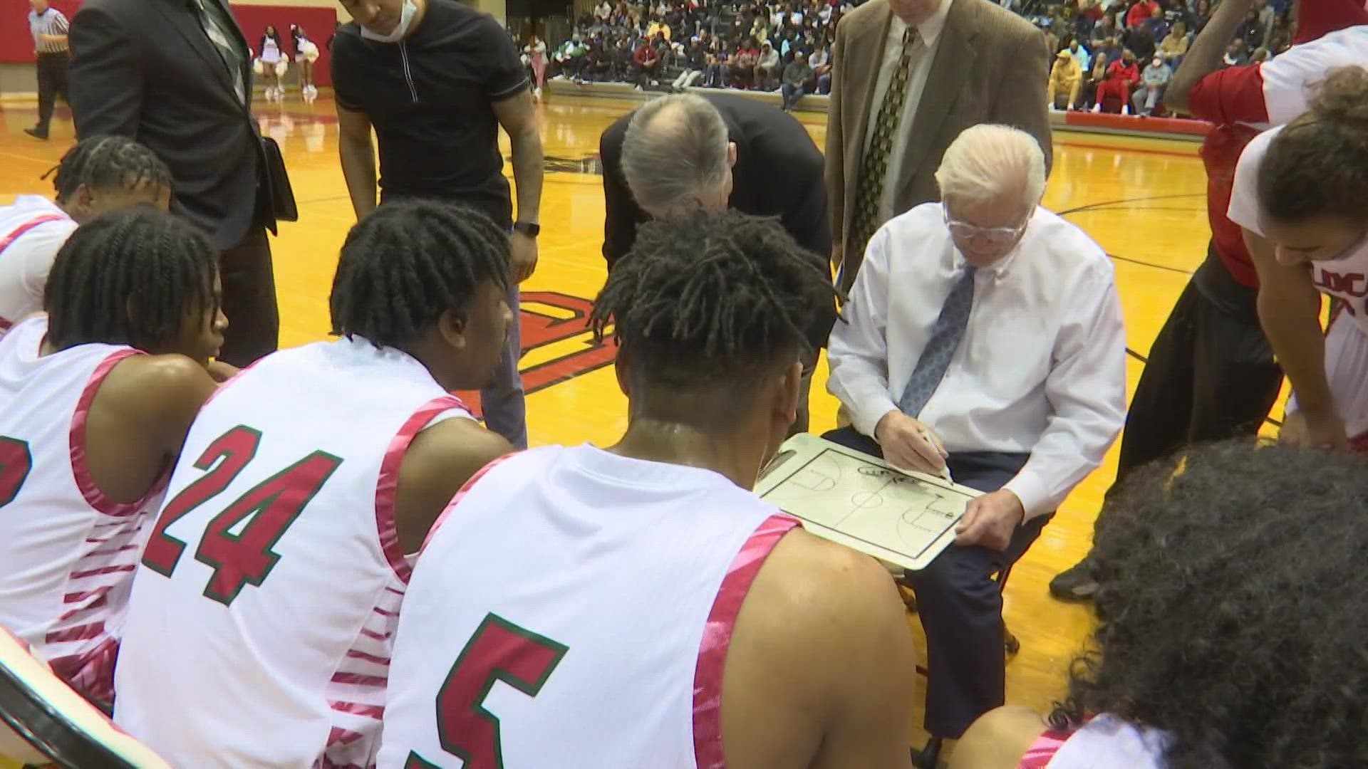 Lawrence North and Cathedral earned a trip to the section finals with wins Friday night on Operation Basketball.