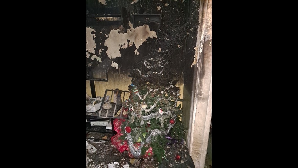 Family loses everything in Christmas Eve house fire
