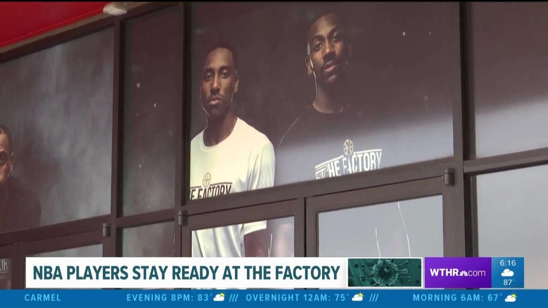 NBA players stay ready at The Factory