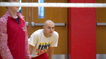 Roncalli volleyball player on a mission on and off the court | wthr.com