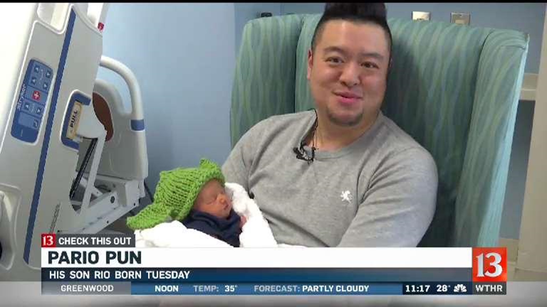 Newborns wear 'Baby Yoda' caps at Indianapolis hospital