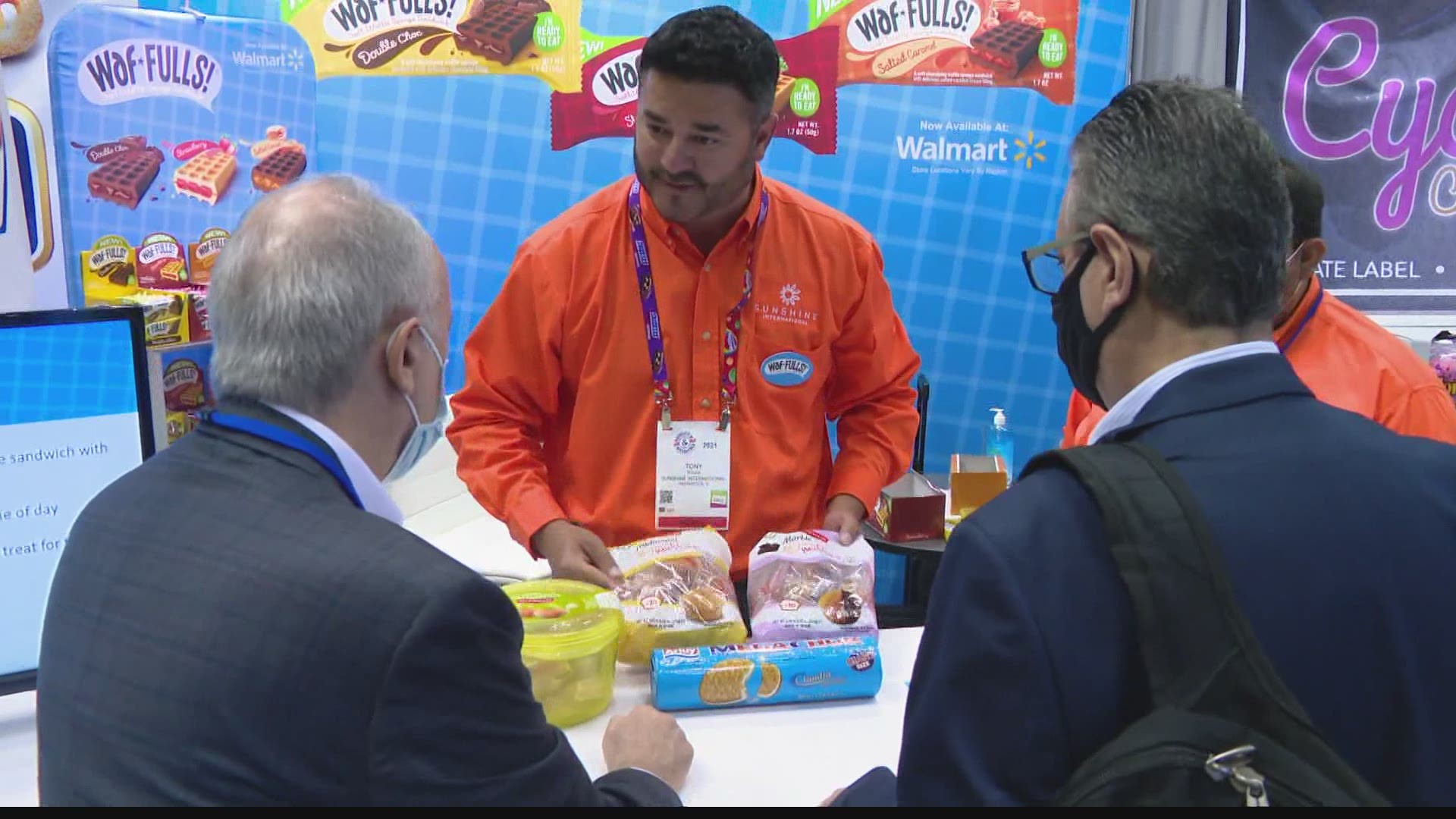 The Indiana Convention Center is hosting its first post-pandemic trade show. The Sweets & Snacks Expo is a much-needed treat for businesses hurt by the pandemic.