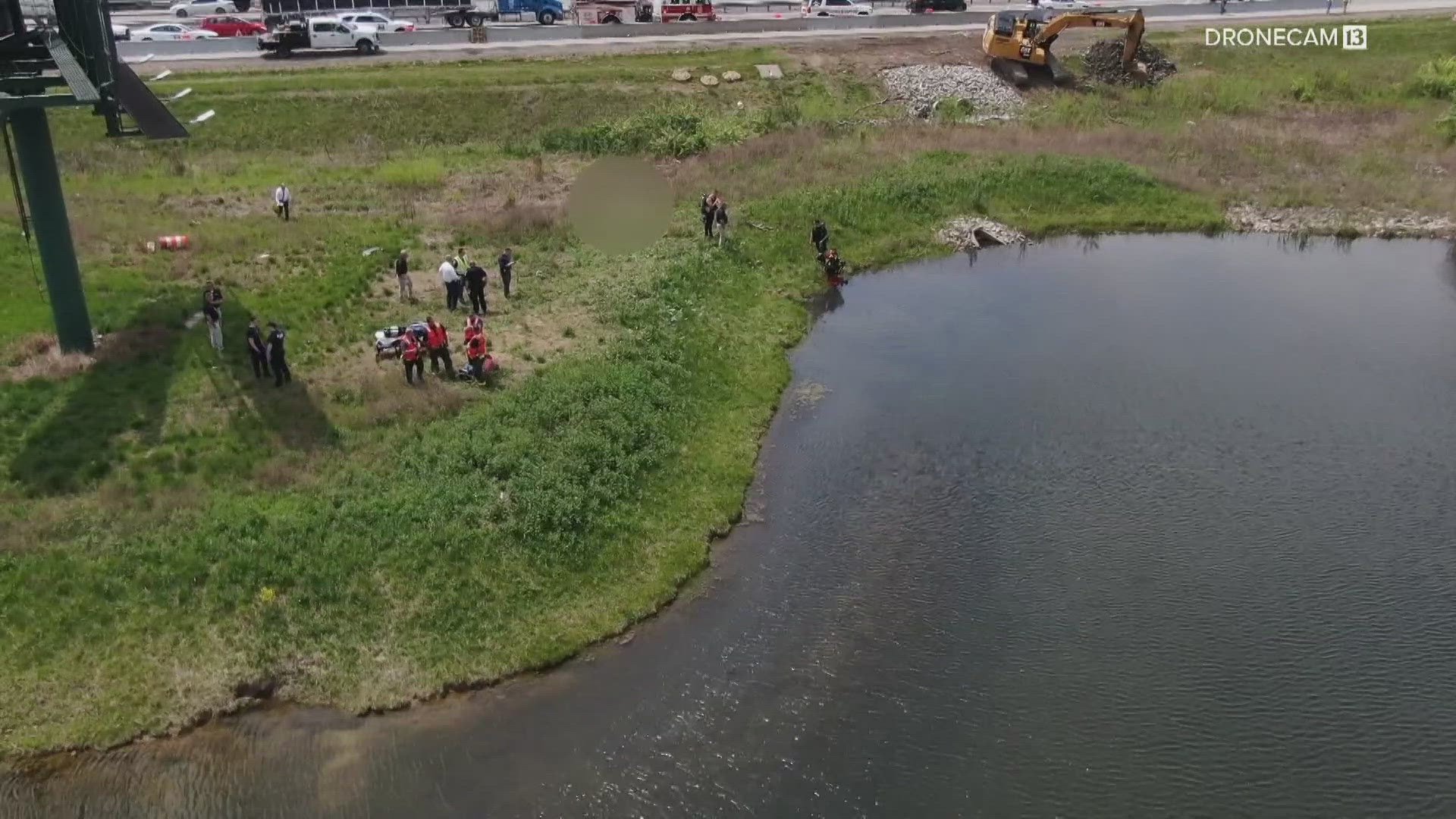 INDOT confirmed the crash happened around 1:15 p.m. Wednesday on I-65 north, near Southport Road.