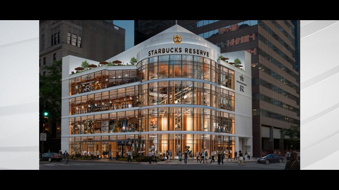 Worlds Largest Starbucks Opens In Chicago Friday 0941