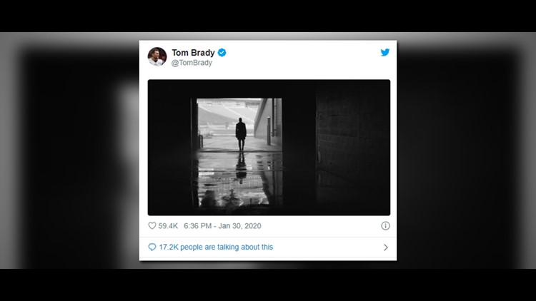 Tom Brady's cryptic tweet causes social media stir