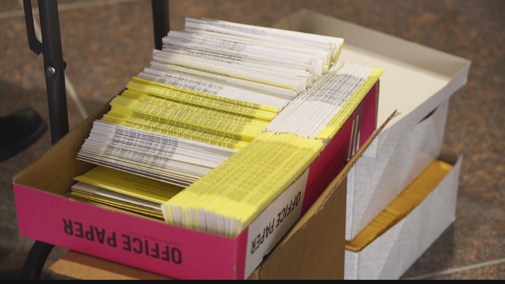 Absentee ballots must be received by Election Day to get counted in Indiana.