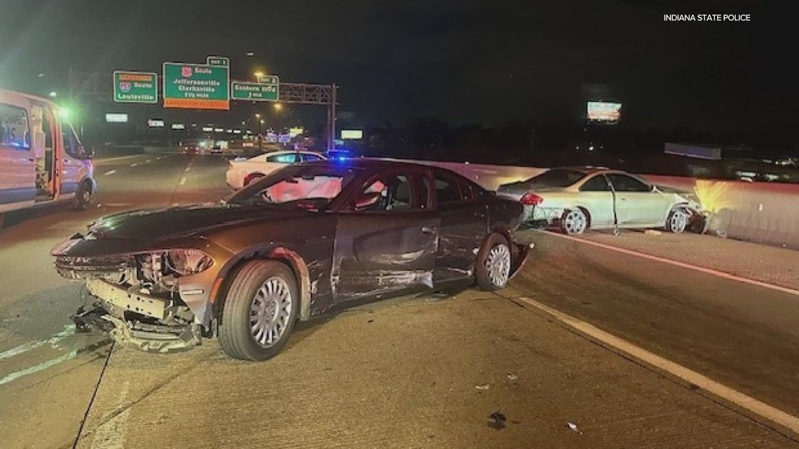 Brownsburg man killed in crash in backedup traffic after I65 pursuit