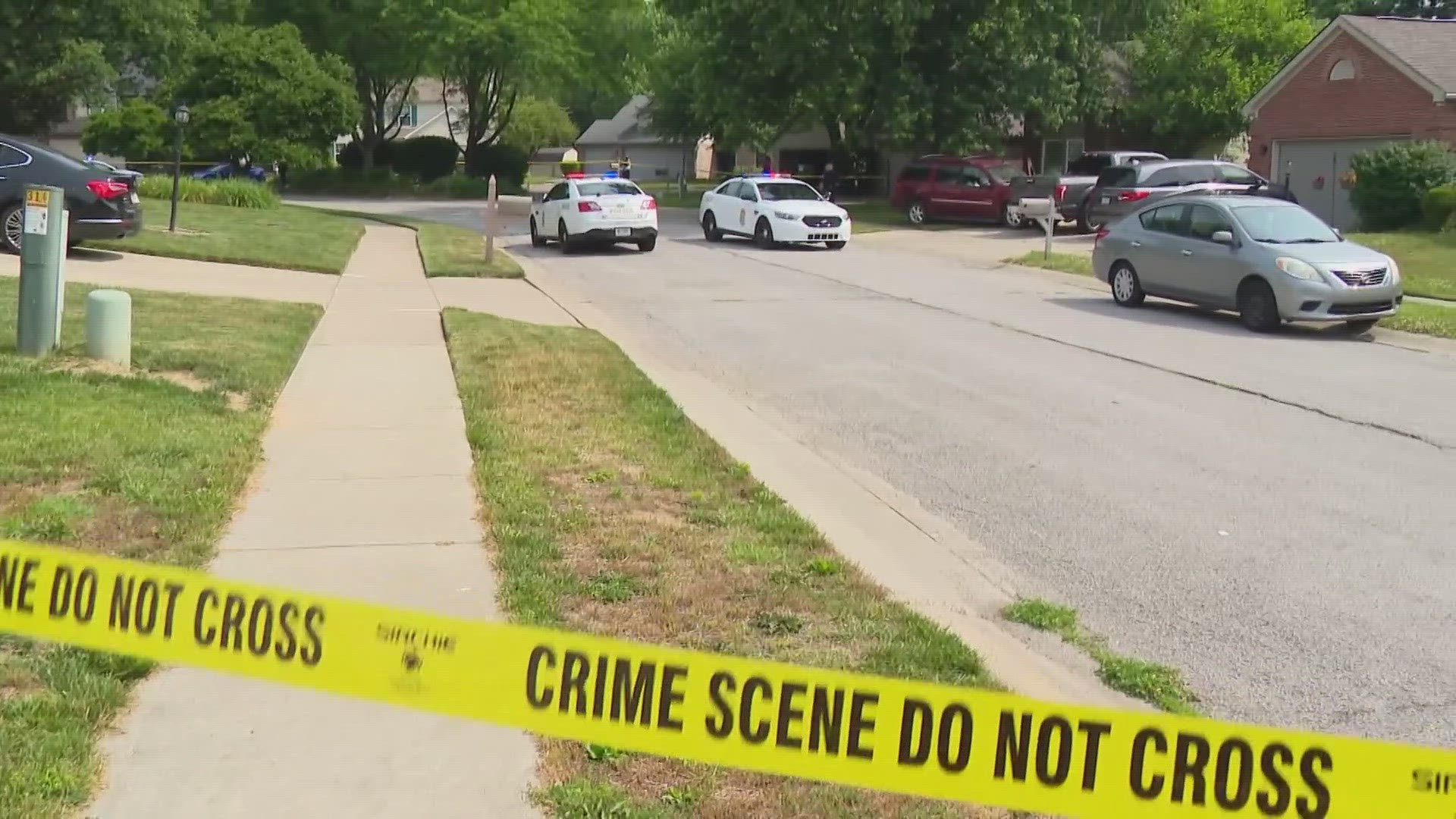 Officers responded to the 2000 block of Lohr Drive, near West 21st Street and North Girls School Road, around 10 a.m. Sunday.