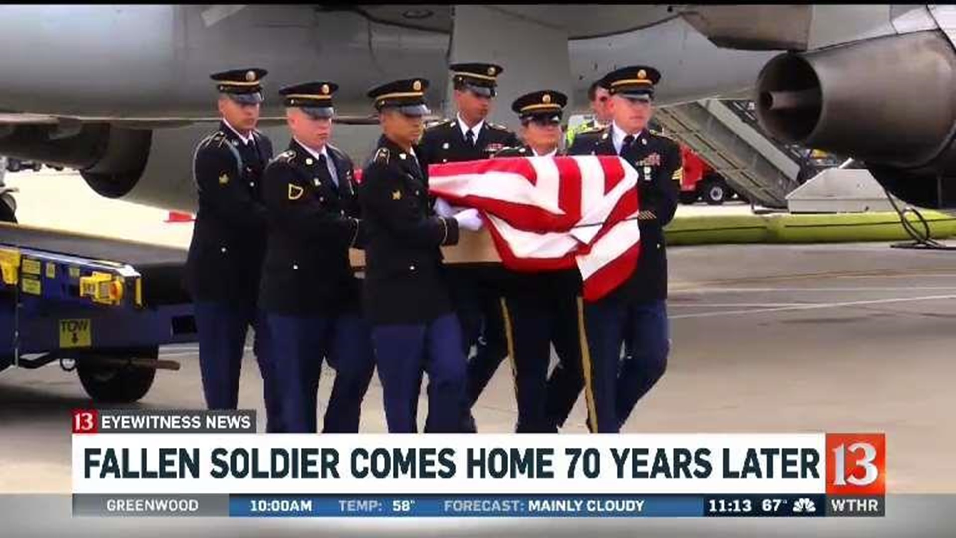 Vet remains come home