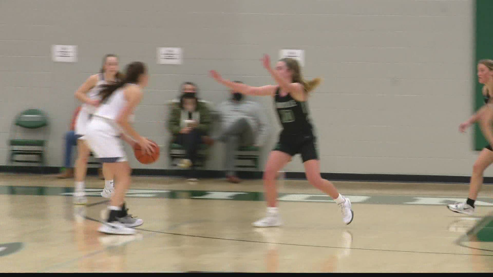 The Lady Millers get a sectional semifinal win over Zionsville Friday on Operation Basketball