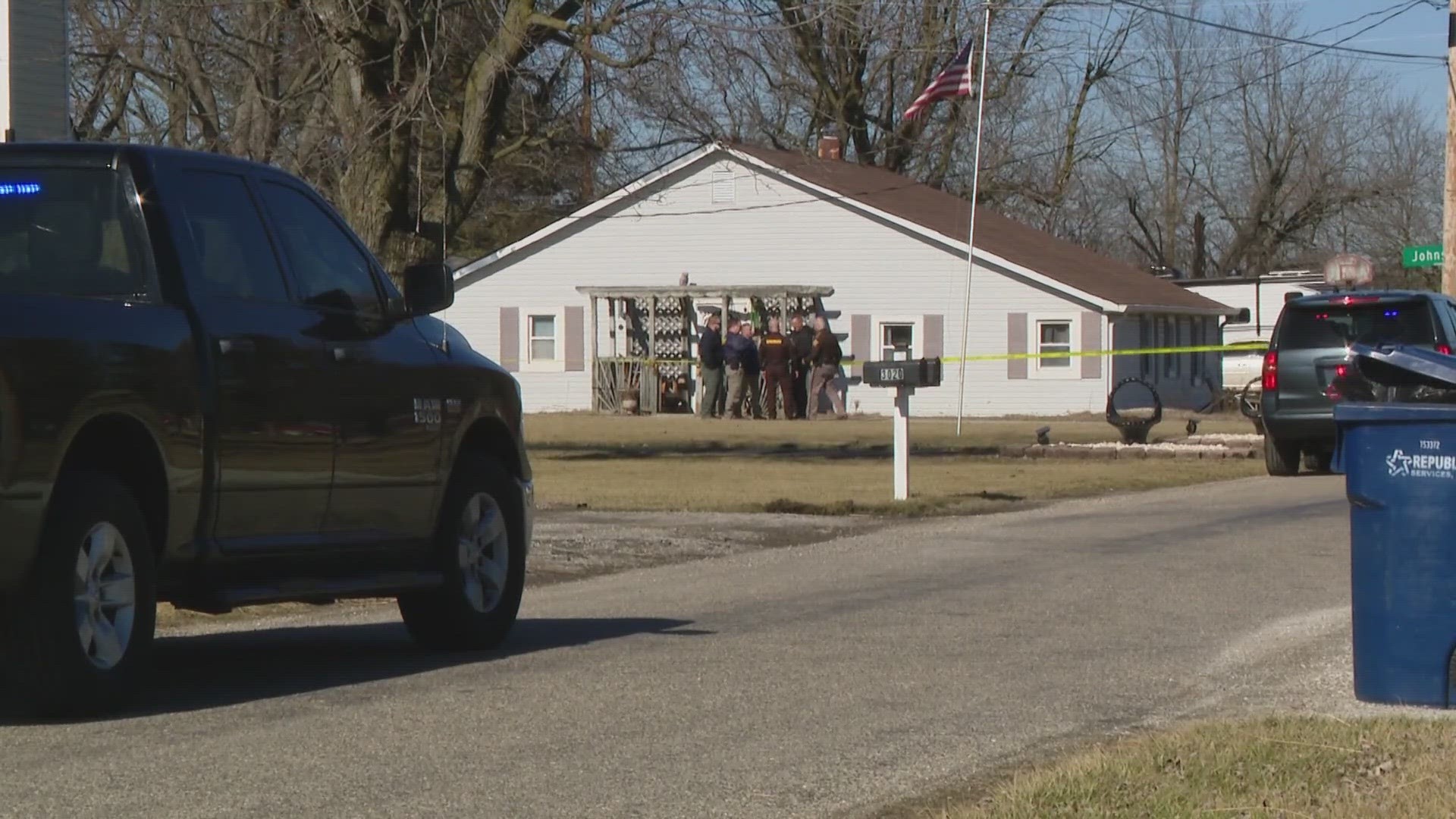 Deputies responded to a report of a person shot Monday around 11:45 a.m. in the 3000 block of North County Road 625 East.