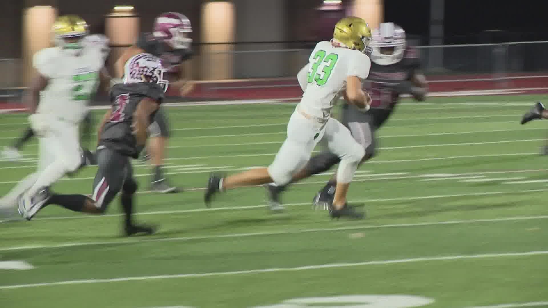 No. 2 Cathedral was on the road at Lawrence Central Friday night on Operation Football!