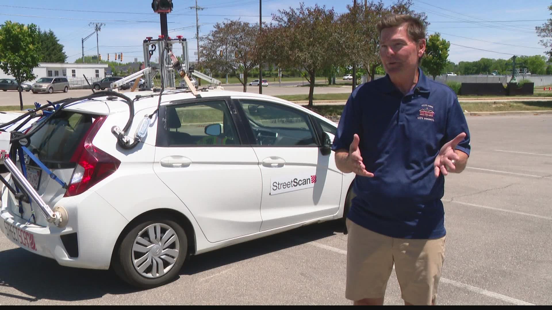 Karen Campbell shows us how this technology can be used to evade potholes.