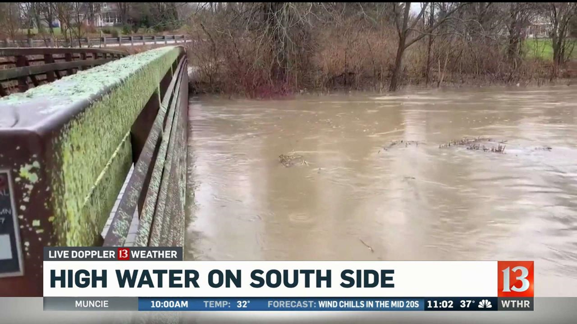 Flooding across Central Indiana