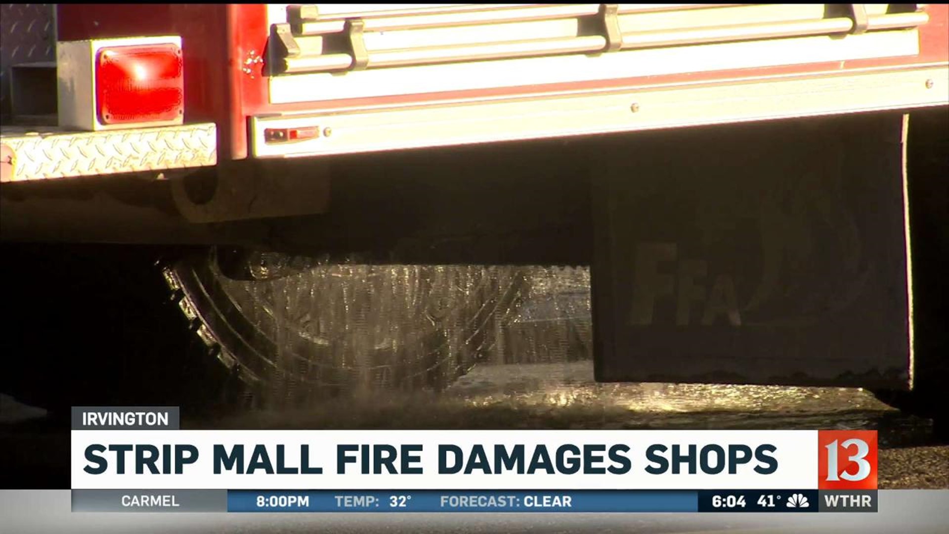 Fire In Strip Mall Causes Damage