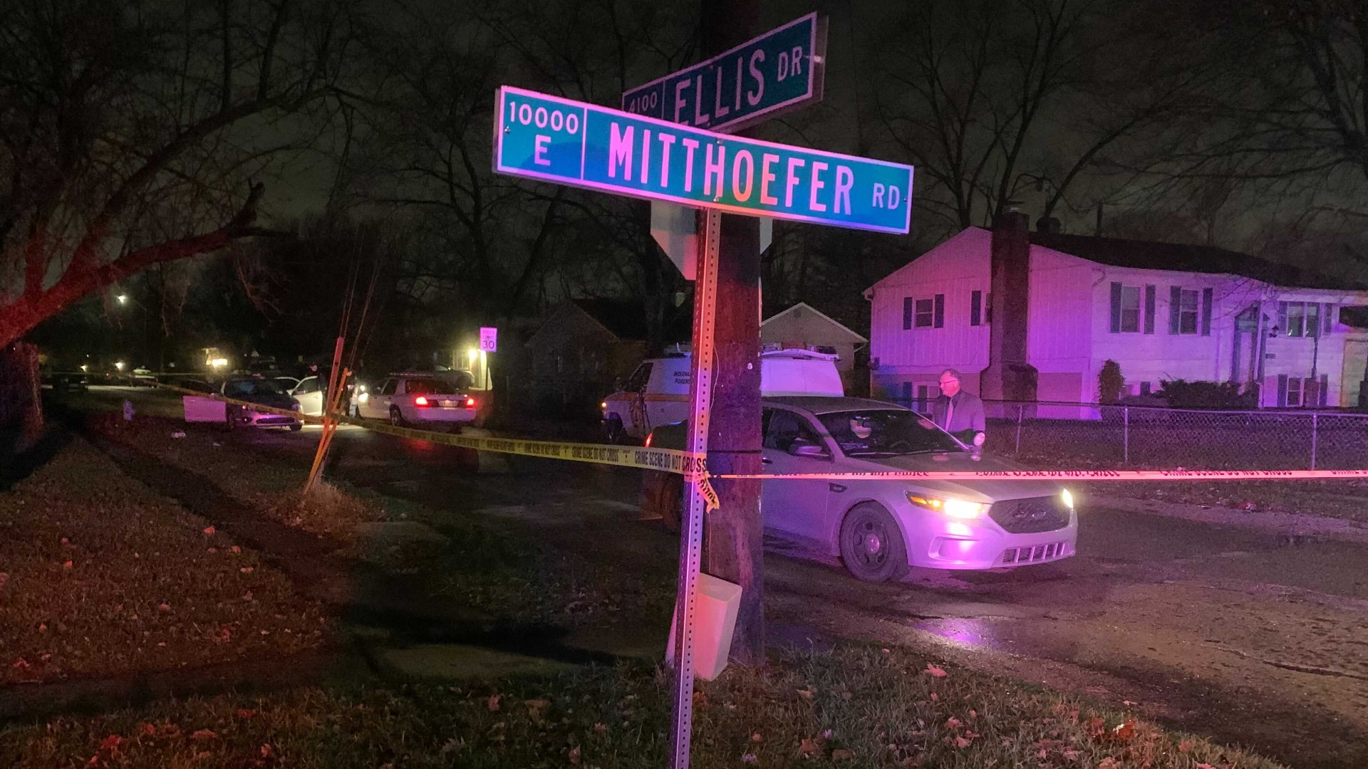 Officers located an 18-year-old female, who waved them down from a vehicle after being shot. She was taken to the hospital in critical condition but died.