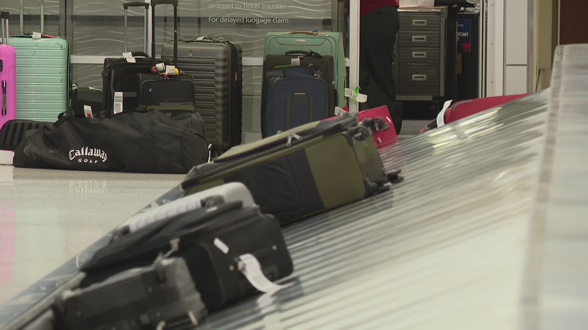 The investigation involved bags on two flights that originated in San Francisco.