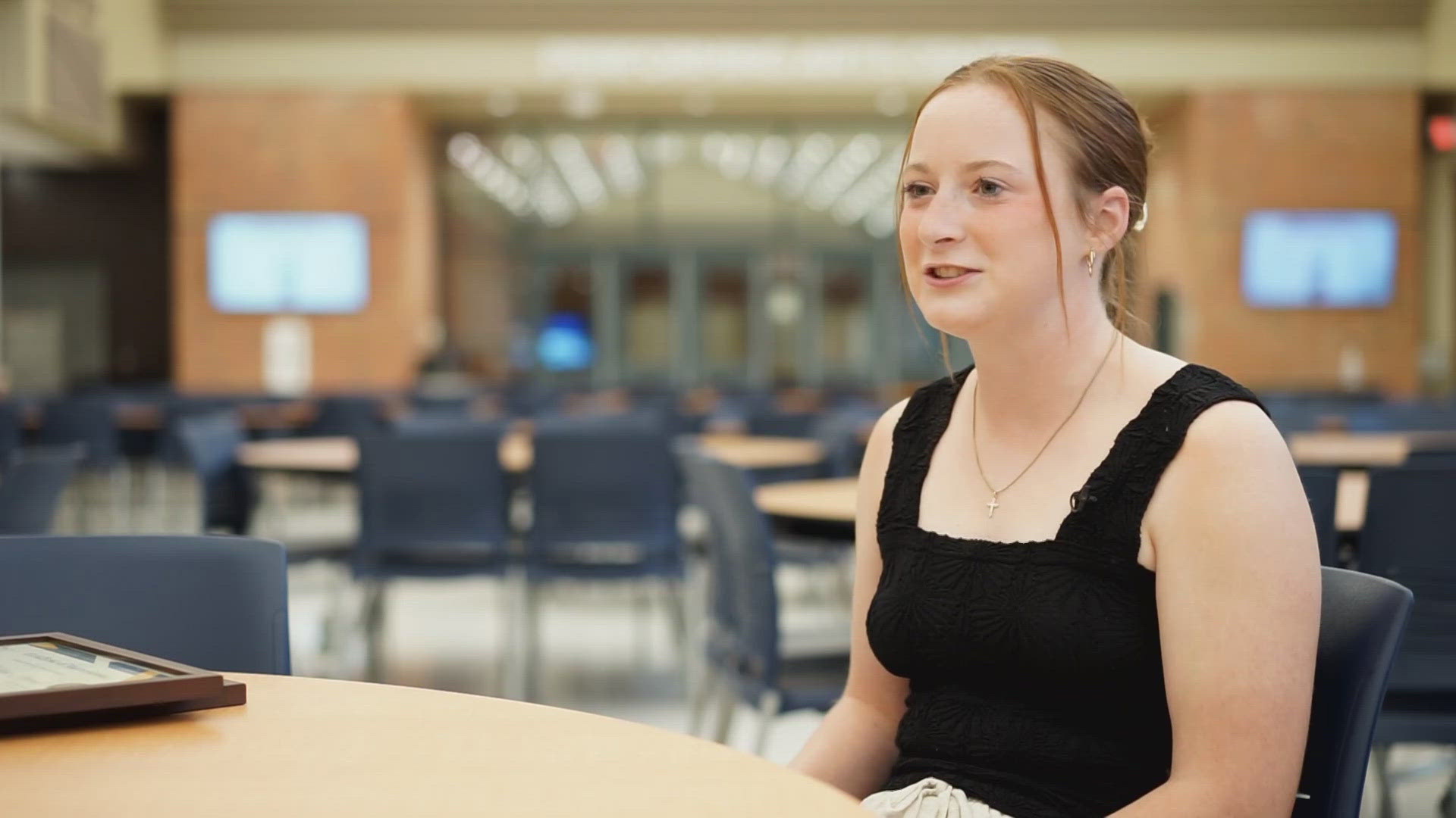 A senior at Zionsville High School was recently recognized by local deputies for bravery during a wreck on I-70.