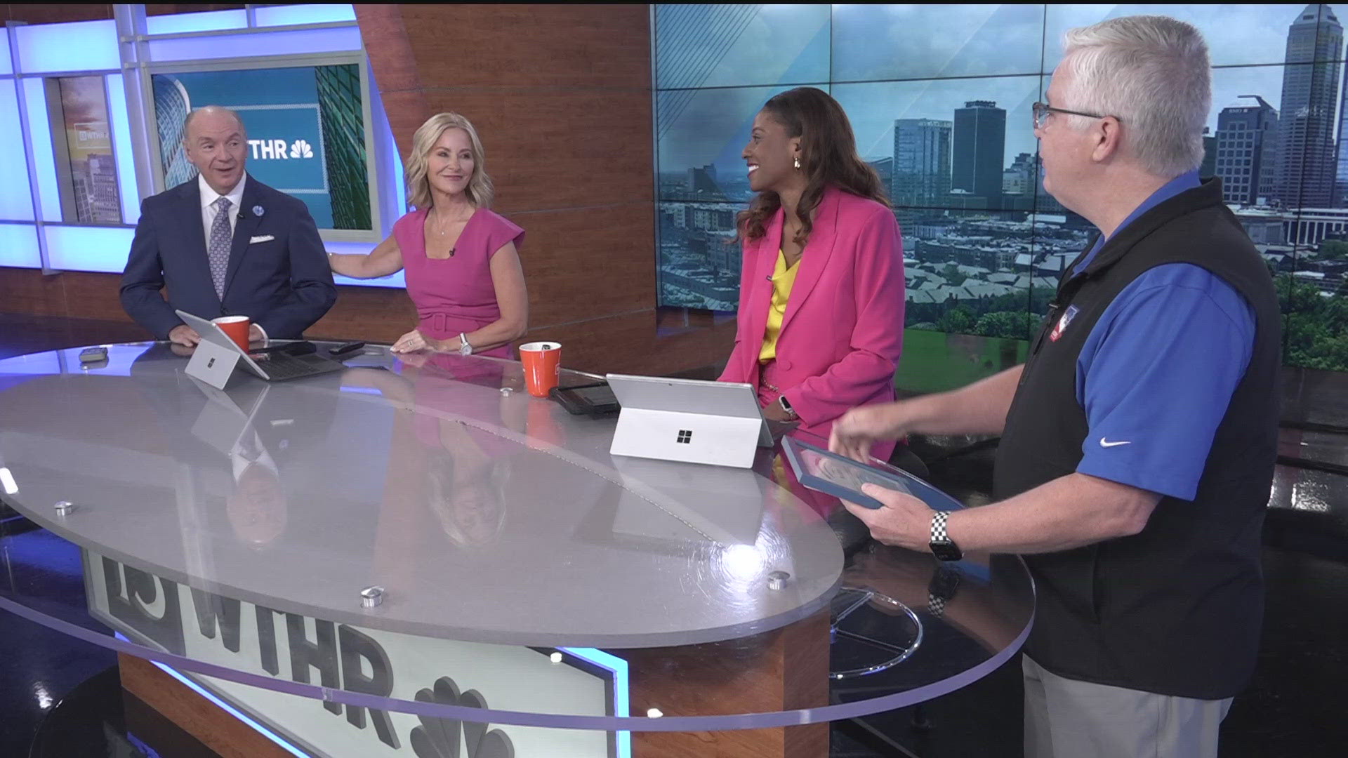 Wthr R WTHR legends Dave Calabro, Chuck Lofton honored as 500 Festival ...
