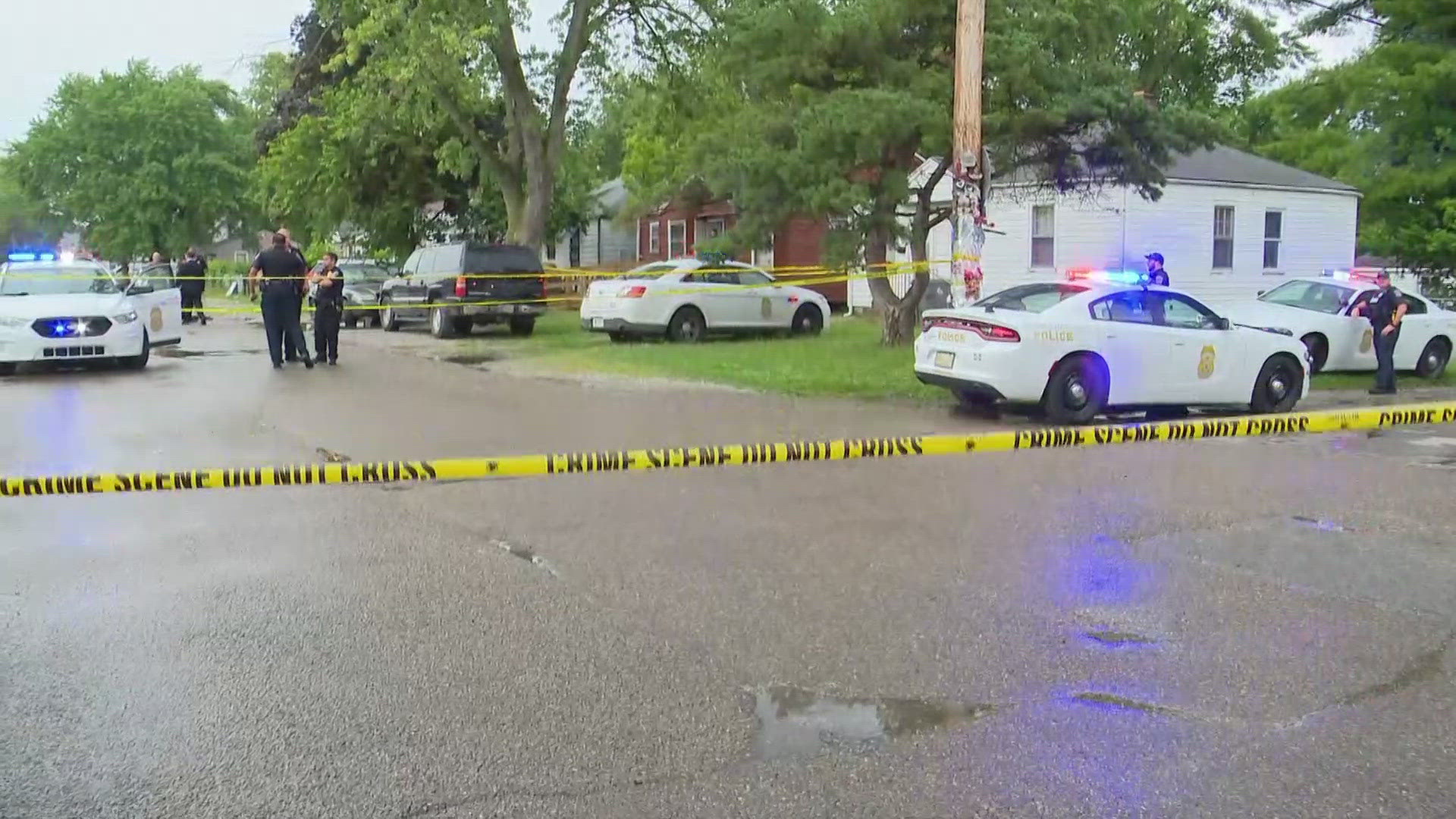 13News reporter Chase Houle reports from near 12th Street and Tibbs Avenue where one person is dead following a shooting Thursday afternoon.