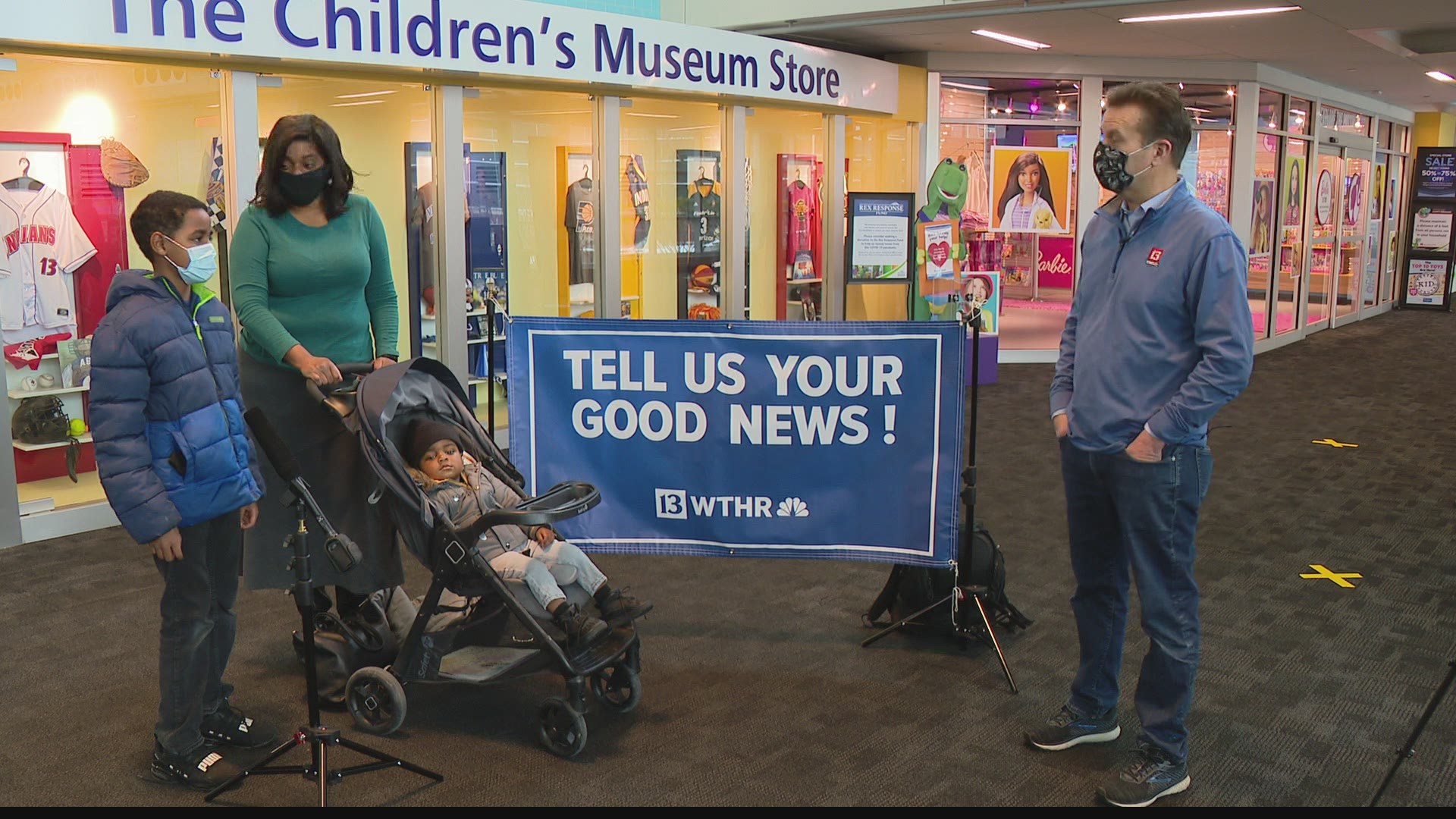 There's never been a better time to hear positive news, and Dave Calabro went to the Children's Museum of Indianapolis to find it.