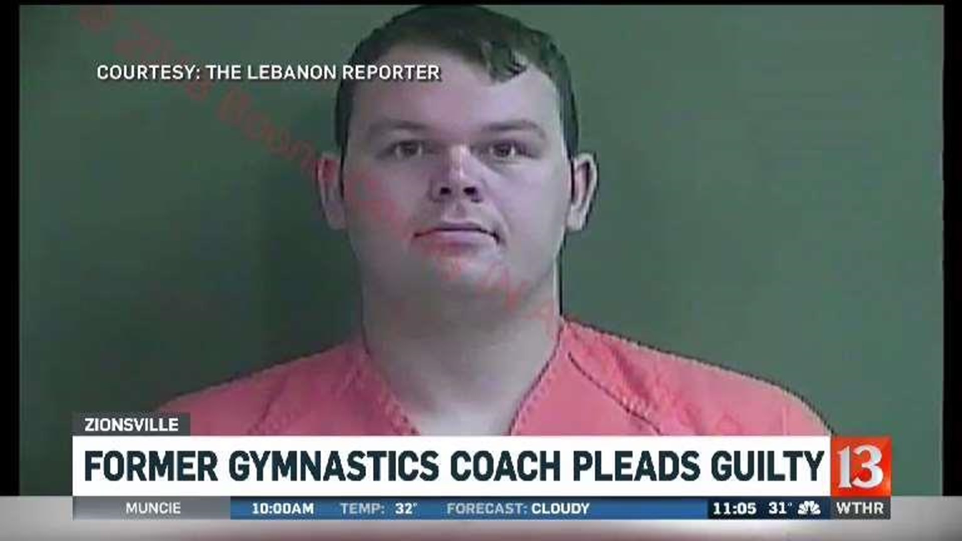 Former gymnastics coach enters plea