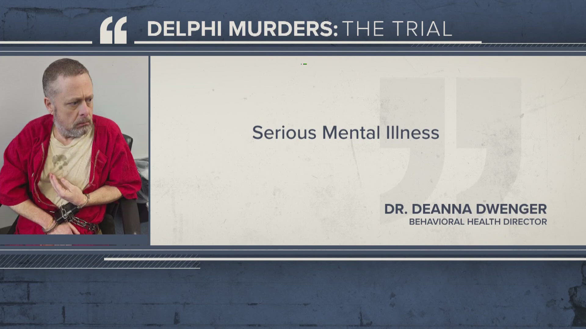 13 Investigates senior reporter Bob Segall examines how the defense used witnesses to describe Richard Allen's mental state during the 13th day of the Delphi trial.