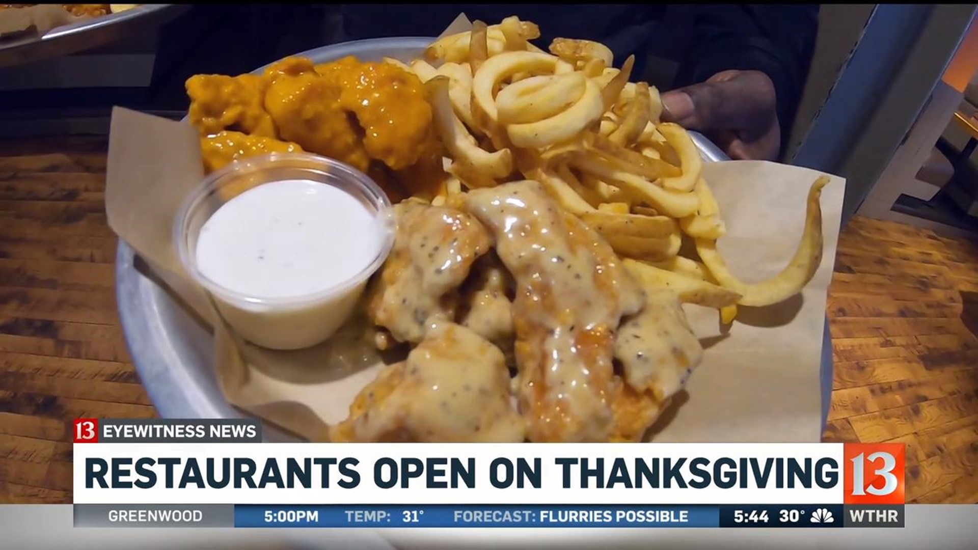 what restaurants are open on thanksgiving indianapolis