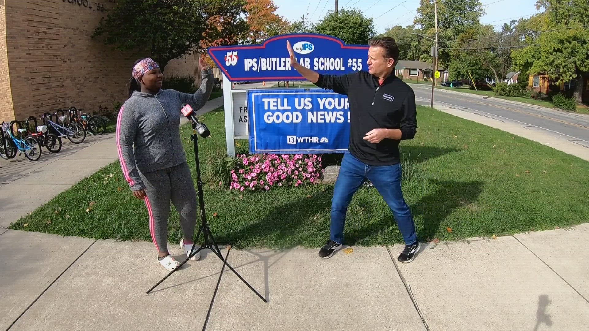 Good News with Dave Calabro takes him to IPS School 55 on the north side of Indianapolis. Dave asks students to tell him their Good News!