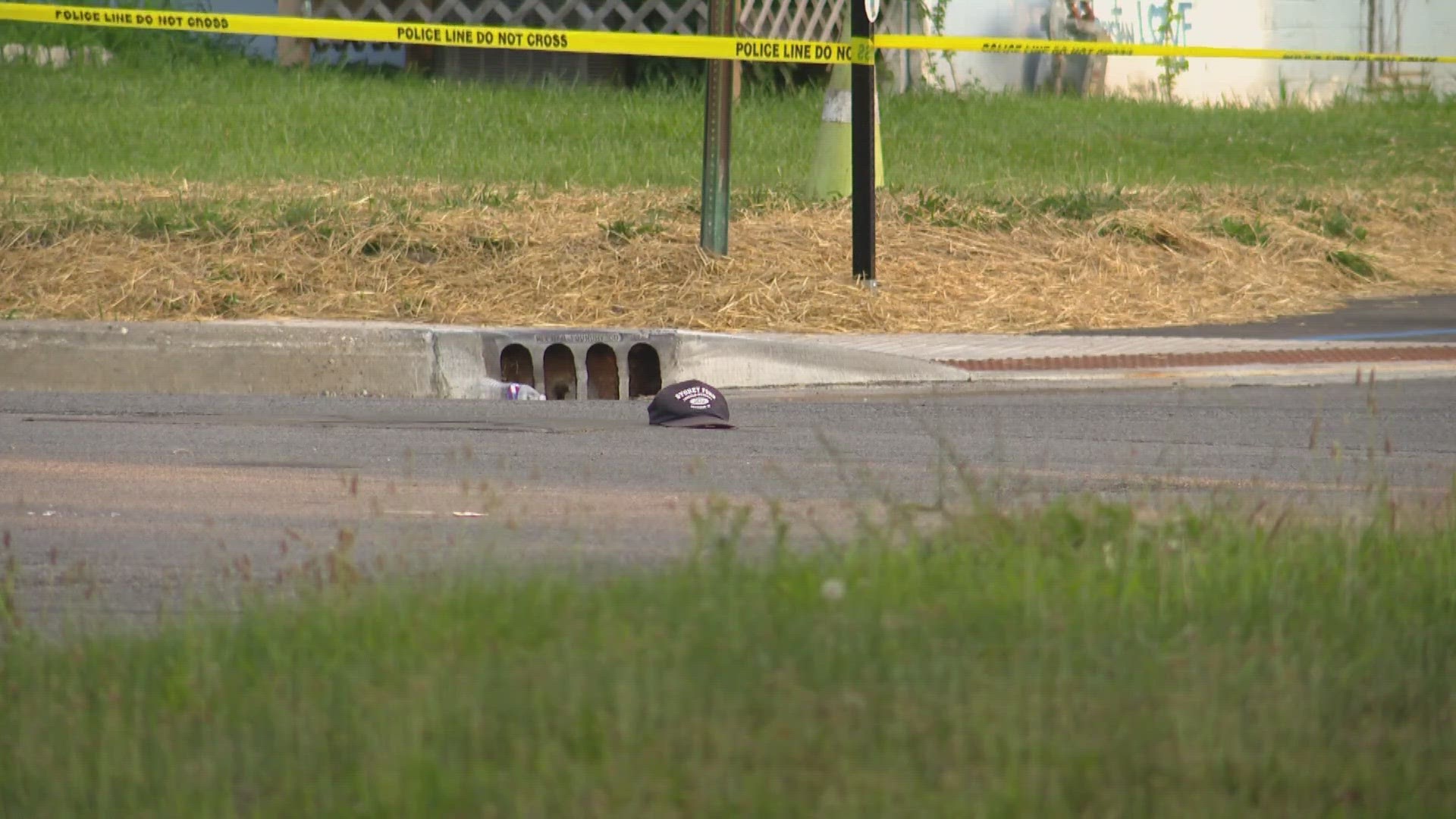 A pedestrian was struck by a vehicle on Burdsal Parkway on the north side of Indianapolis Thursday evening.