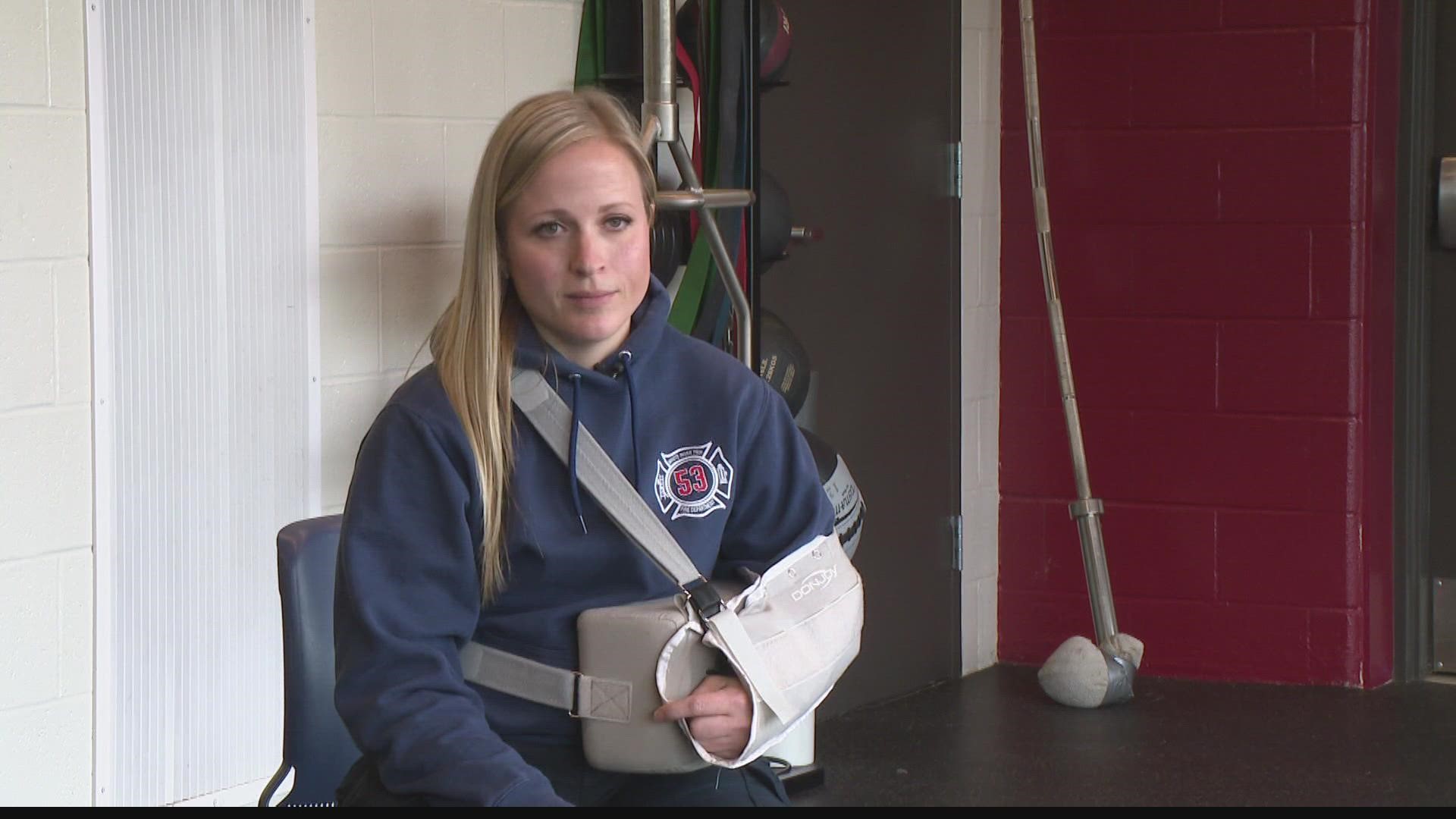 Athletic trainers are being hired on staff to help first responders stay healthy.