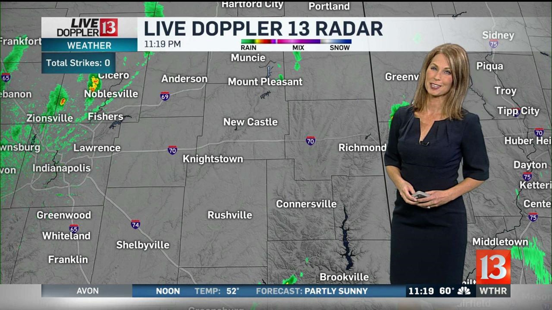 Doppler 13 Forecast - October 22 11pm