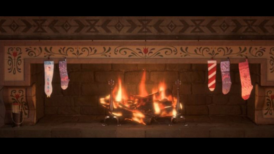 Warm Up With A Faux Fireplace On Your Tv This Christmas Wthr Com