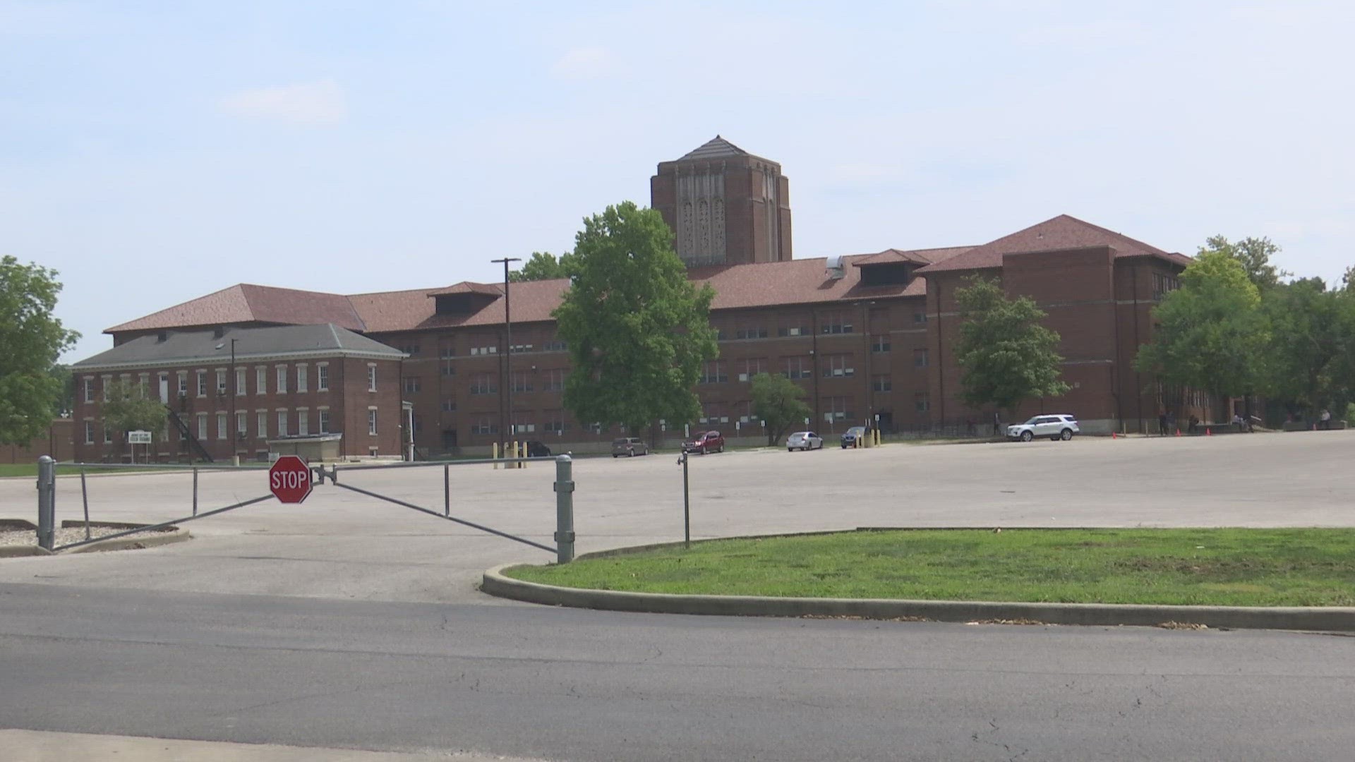 Police say they confronted the man near the concession stand. As they approached, they could smell marijuana. He allegedly had a jarful of marijuana in his backpack.