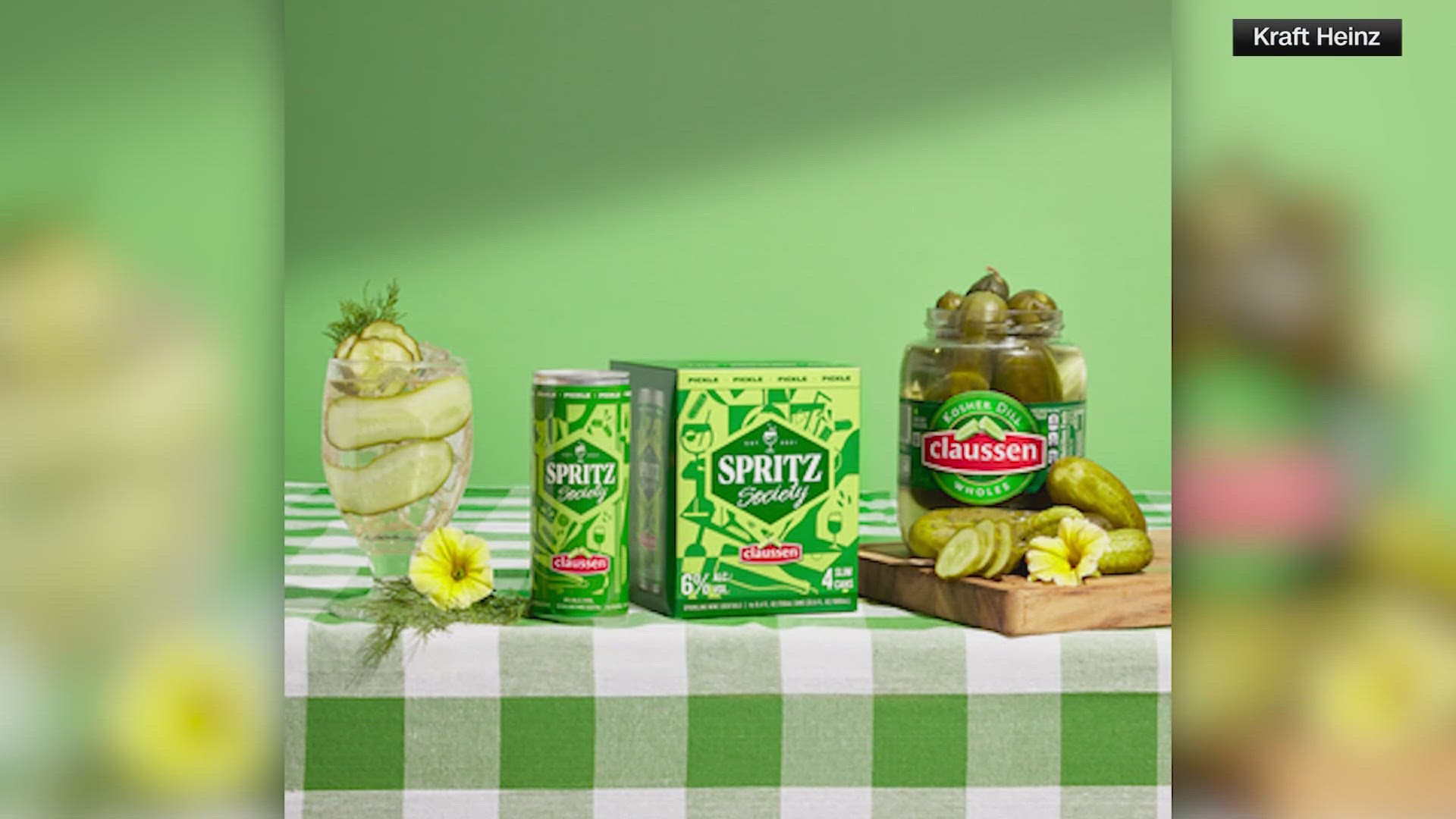Claussen Pickles is teaming up with Spritz Society to create a drink with the company's signature pickle flavor.