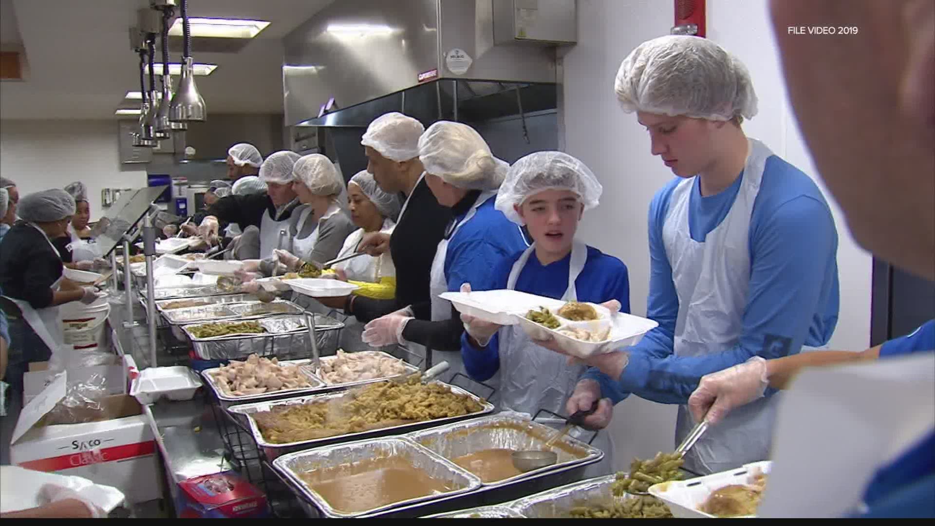 The Mozel Sanders Foundation has been serving up Thanksgiving Day meals for those in need for 48 years and it's not about to stop now, even with the pandemic.