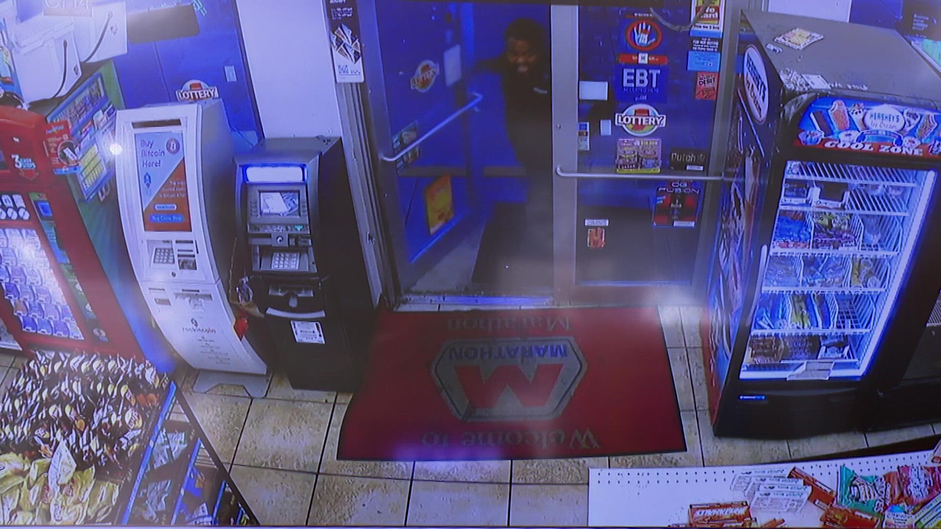 Surveillance video from shooting at apartment complex near 30th and
