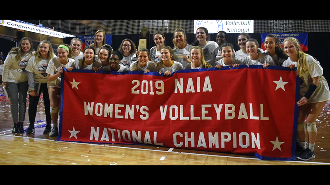 Marian women win NAIA national volleyball championship