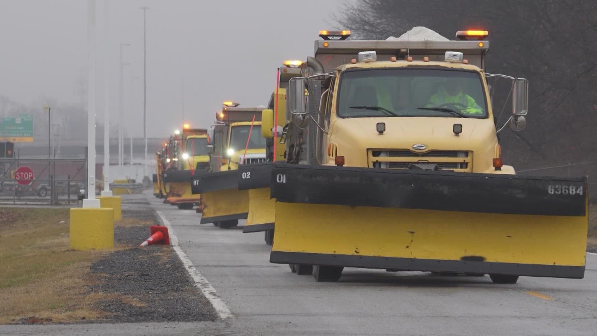 Crews in Indianapolis and across the state are preparing for several inches of snow in the Wednesday forecast.