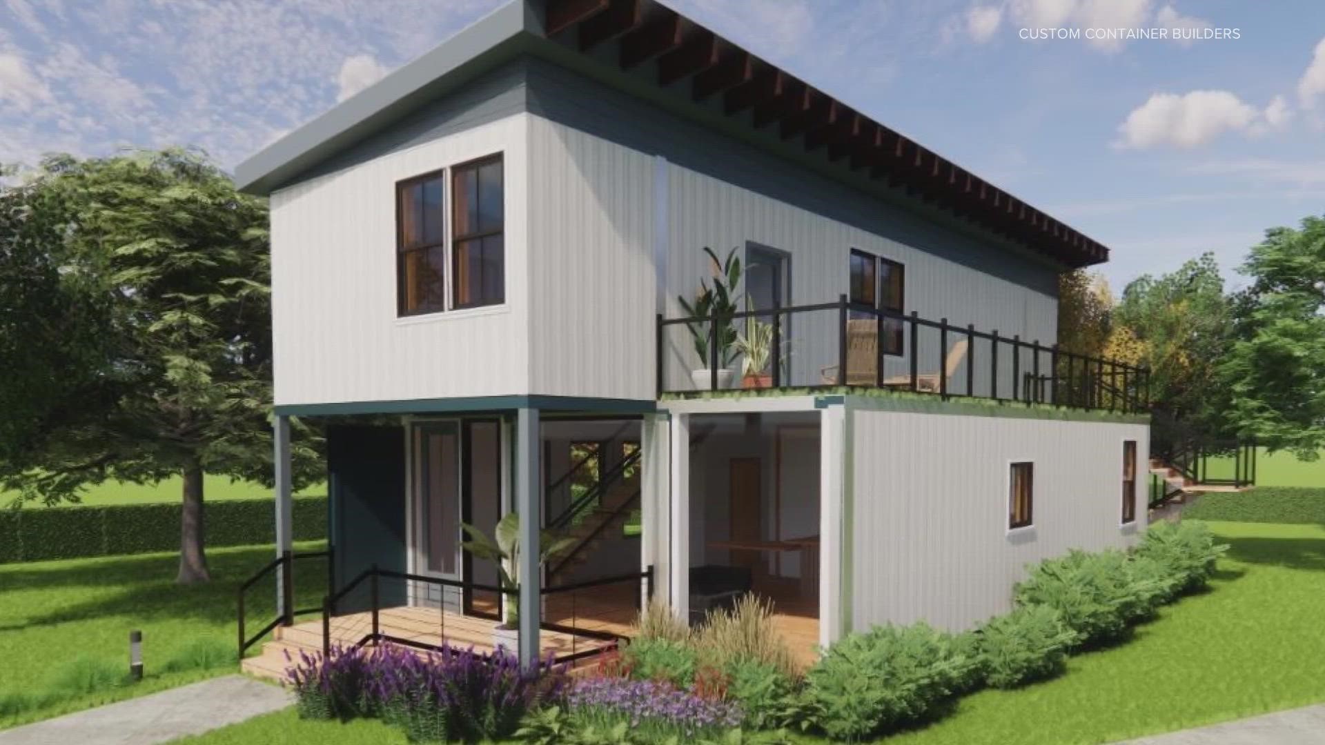 Home Show shipping container home | wthr.com