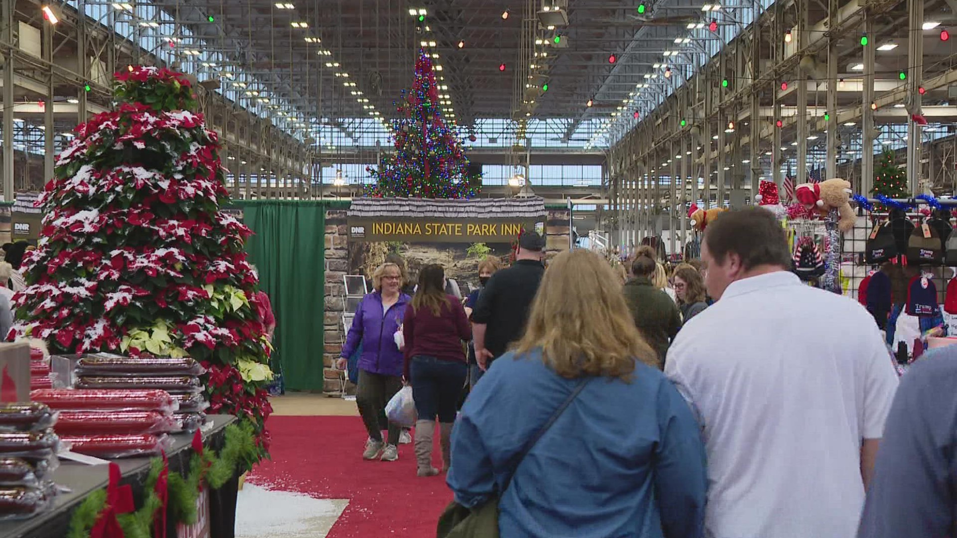 A staple of the holiday season, the "Christmas Gift and Hobby Show," is open for business at the Indiana State Fairgrounds.