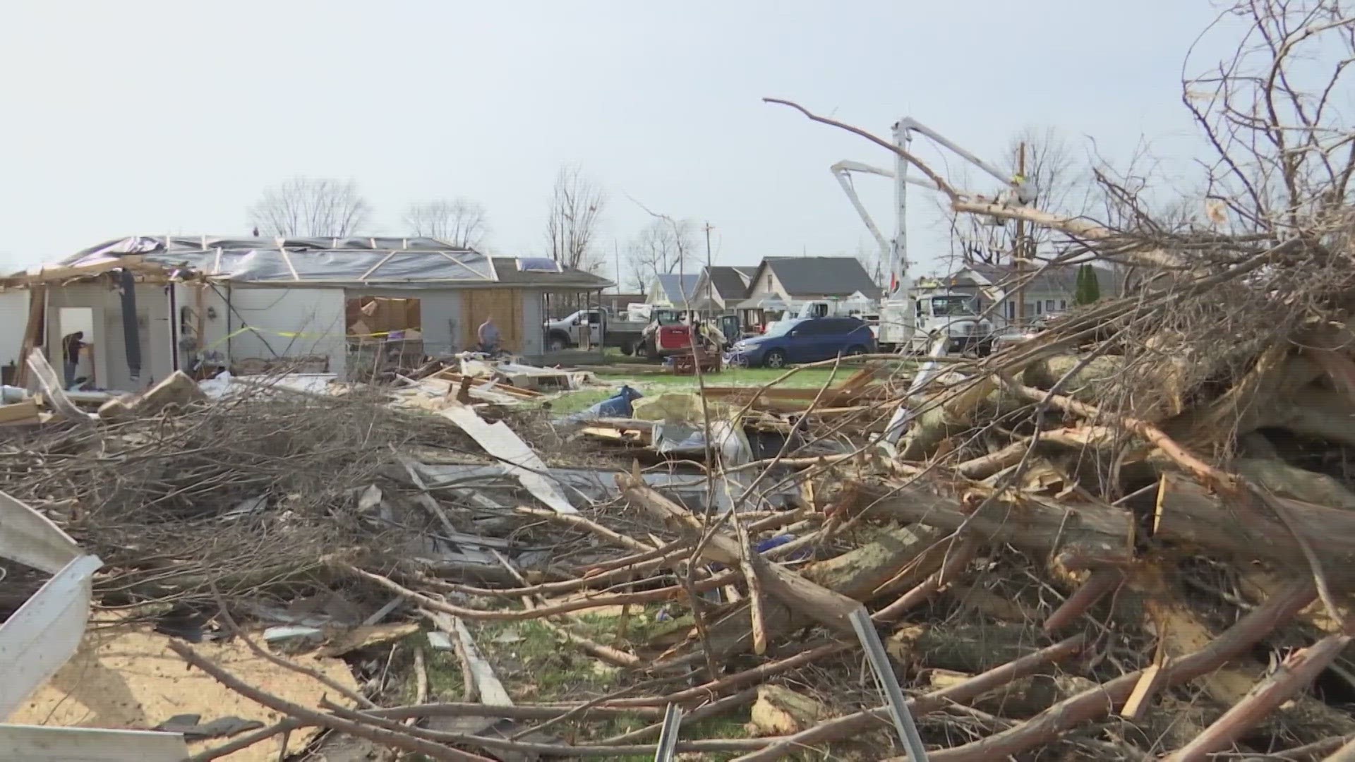 Whiteland residents still rebuilding one year later after tornadoes hit Johnson County