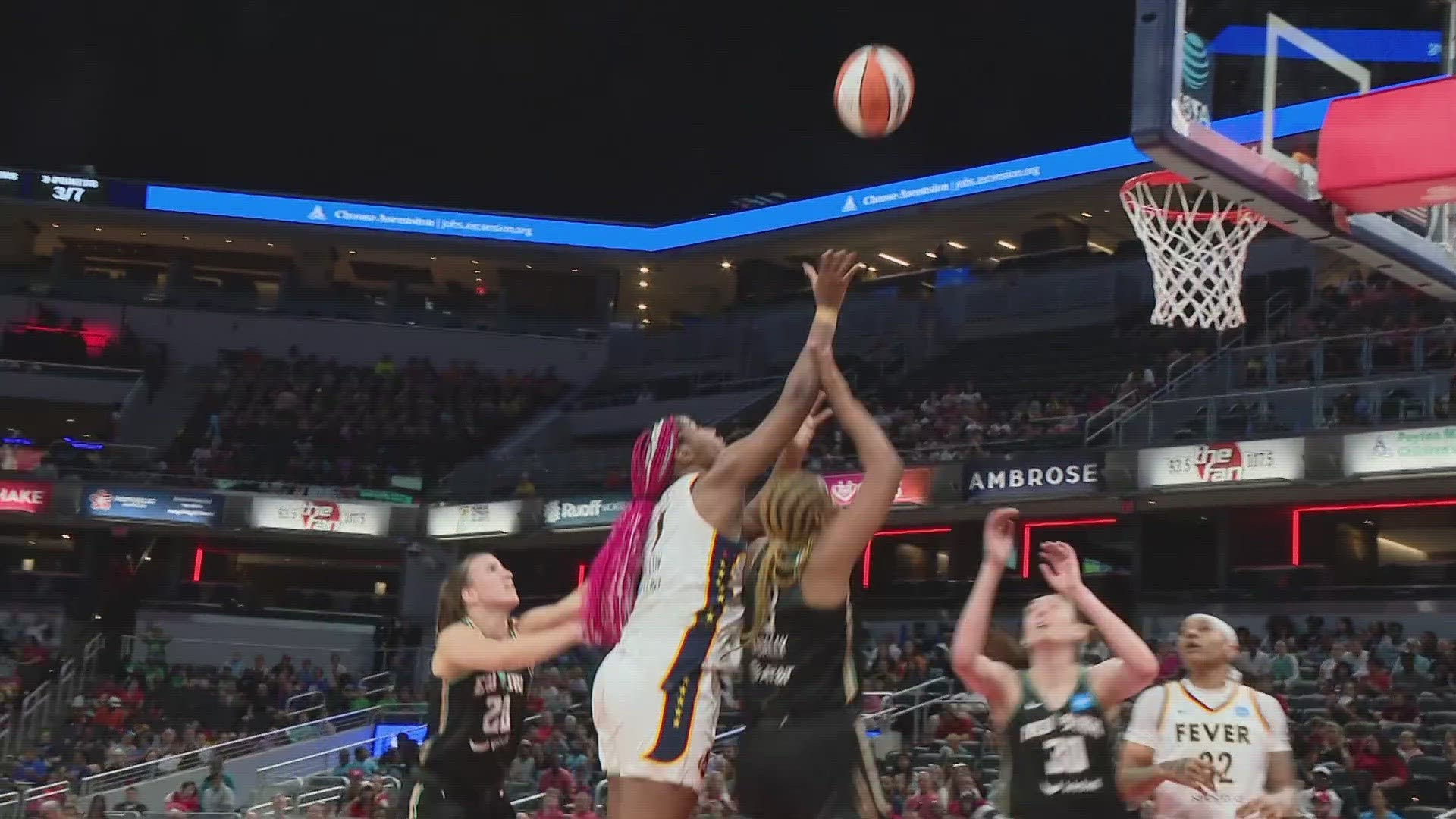 Indiana Fever Star Aaliyah Boston is the front-runner to be named the WNBA's Rookie of the Year.