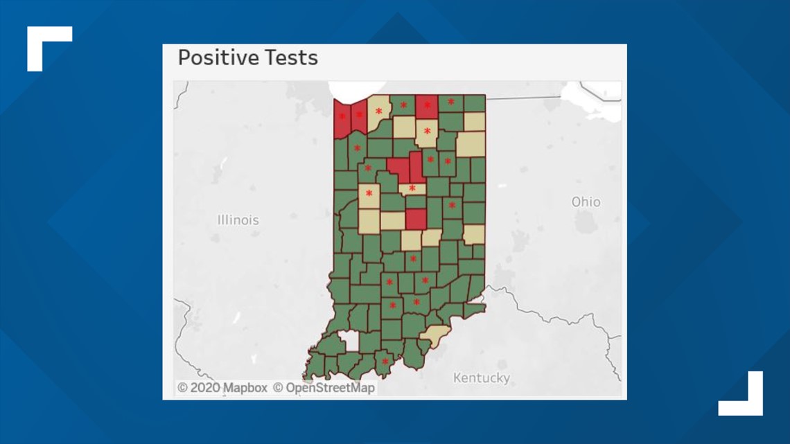 New data shows COVID-19 cases increasing in some Indiana counties  wthr.com