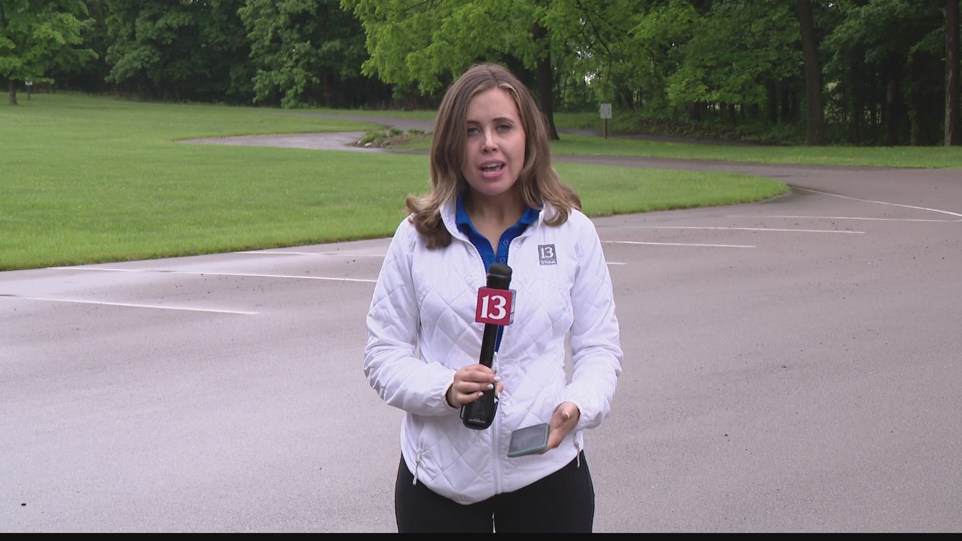 Medics transported two children to the hospital to be checked out after a lightning strike in Johnson County Thursday afternoon.