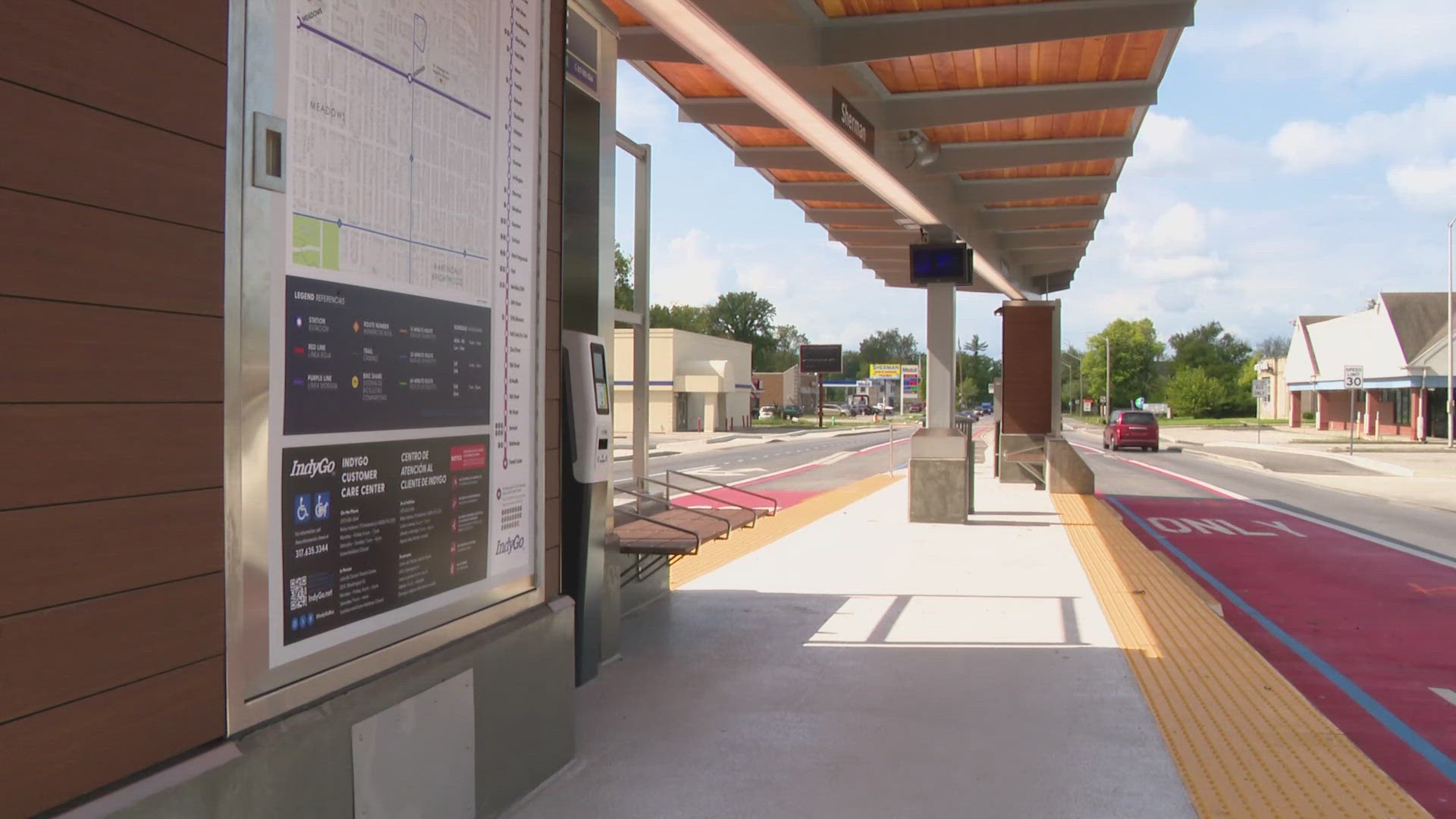 IndyGo's highly anticipated Purple Line – connecting downtown Indianapolis to Lawrence – will be up and running Oct. 13.