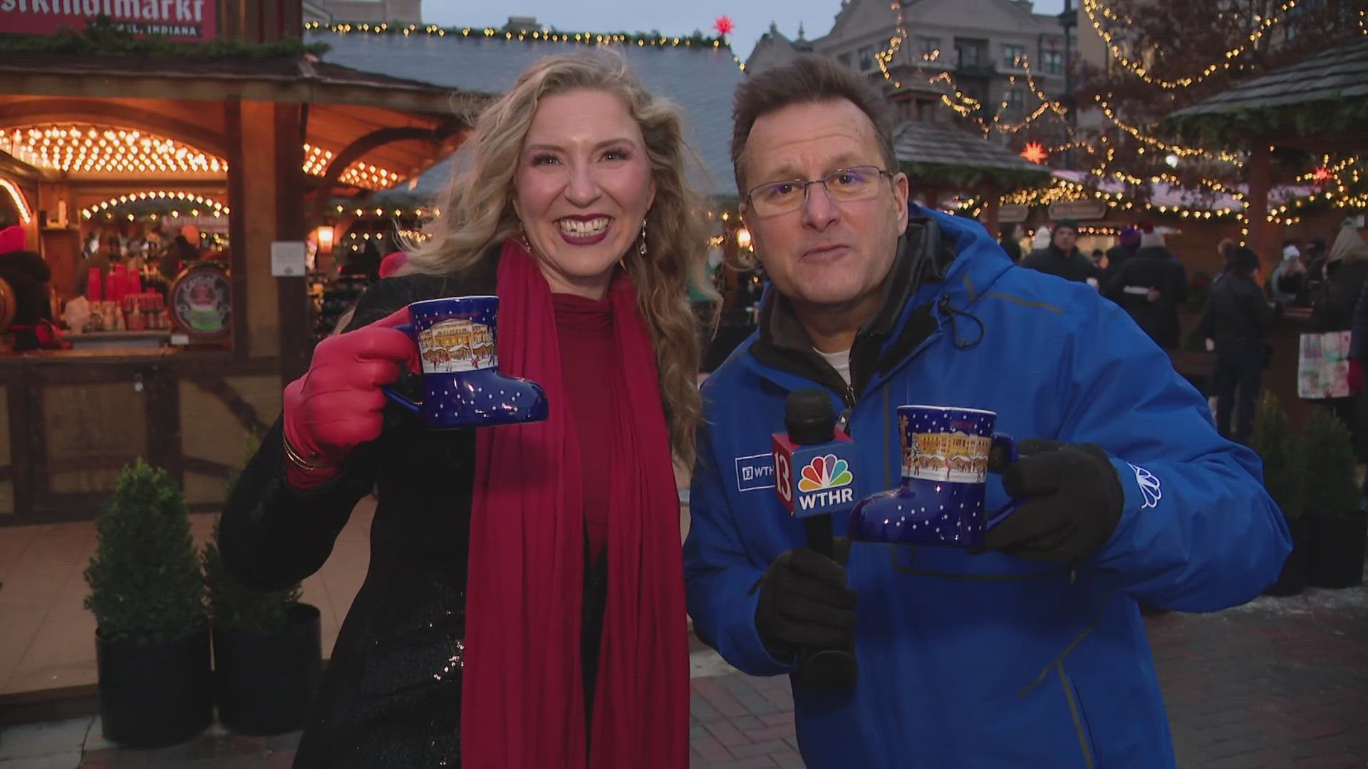 13Sports director Dave Calabro visits the Christkindlmarkt in Carmel during his weekly quest to find some Good News!