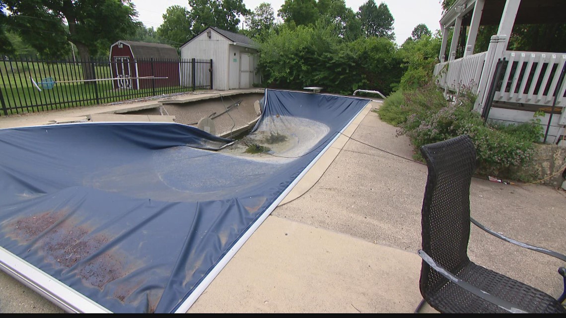 Companies gift new swimming pool to grandmother after pool collapse