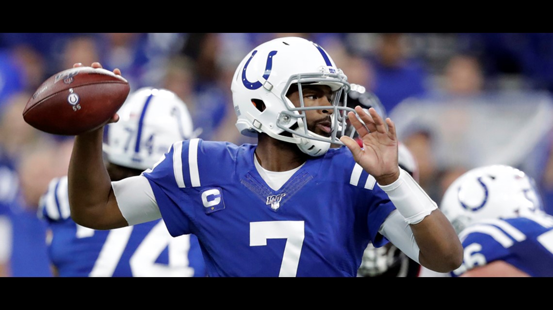 Brissett's Fast Start Helps Colts Hold Off Falcons 27-24