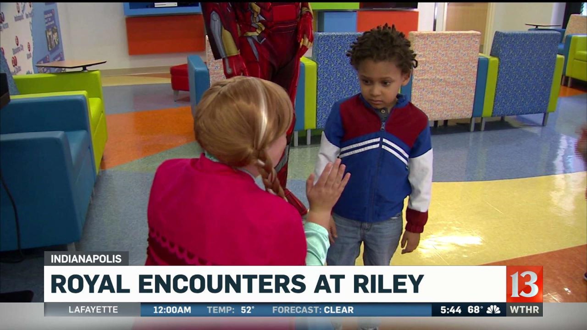 Royal encounters at Riley